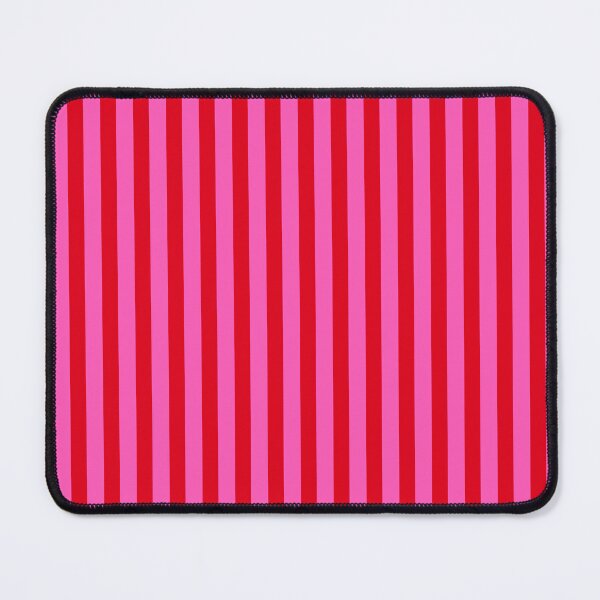 Item preview, Red and Pink Vertical Stripes Retro Geometric Pattern designed and sold by faithinkindness.