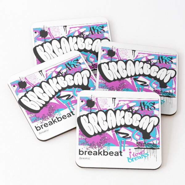 Item preview, BREAKBEAT - Graffiti Wall Spray (Black) designed and sold by Discothreadz.