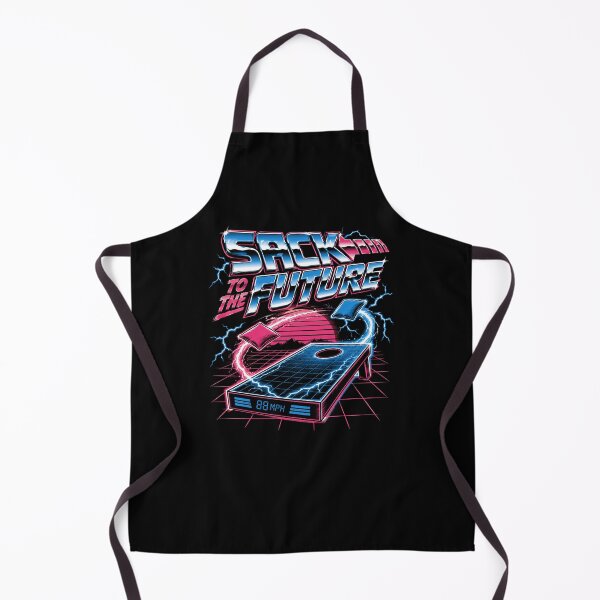 Item preview, Sack to the Future Retro Cornhole Pun designed and sold by tshirtexpressiv.