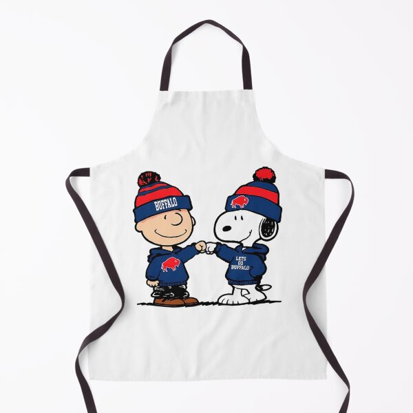 Item preview, Charlie Brown And Snoopy Buffalo Bills Football designed and sold by Peggy D Schafer.