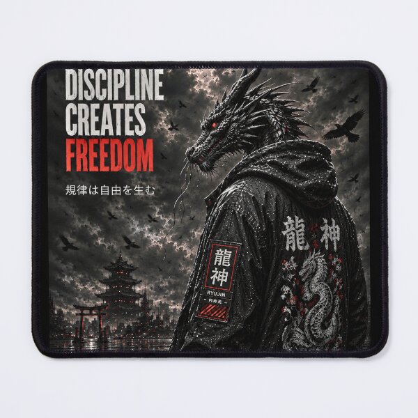 Item preview, Discipline Creates Freedom designed and sold by Grim Static.
