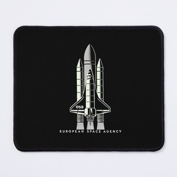 Item preview, European Space Agency Inspired Retro Space Exploration Emblem Design designed and sold by TEEJAMBOREE.