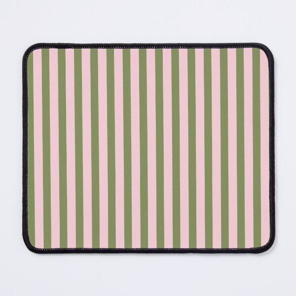 Item preview, Pink and Sage Green Stripes Retro Geometric Pattern designed and sold by faithinkindness.