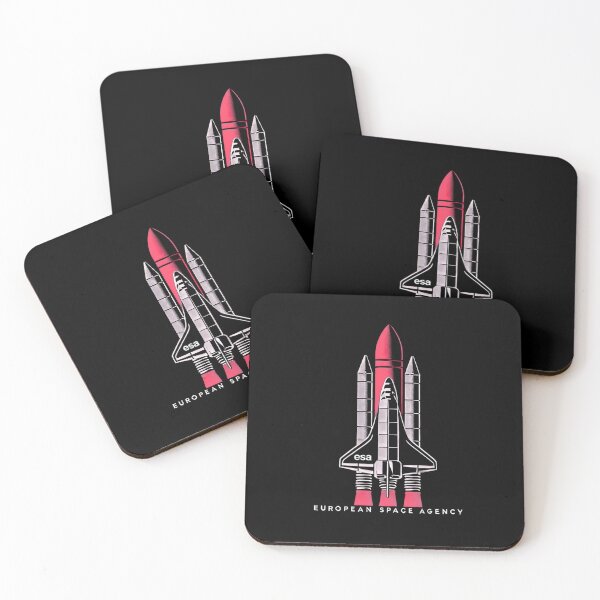 Item preview, European Space Agency Inspired Retro Space Exploration Emblem Design designed and sold by TEEJAMBOREE.