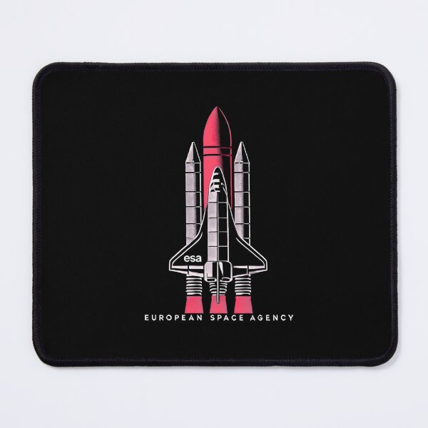 Item preview, European Space Agency Inspired Retro Space Exploration Emblem Design designed and sold by TEEJAMBOREE.