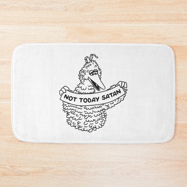 Item preview, NOT TODAY SATAN designed and sold by oddwonders.