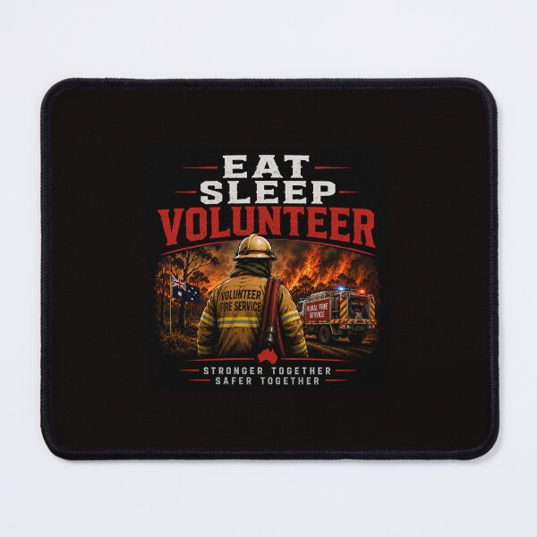 Item preview, Eat Sleep Volunteer designed and sold by the6ft8firey.