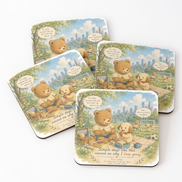 Item preview, TOTO & MONGI – Simple Days, Warm Hearts designed and sold by bubuandfriends.