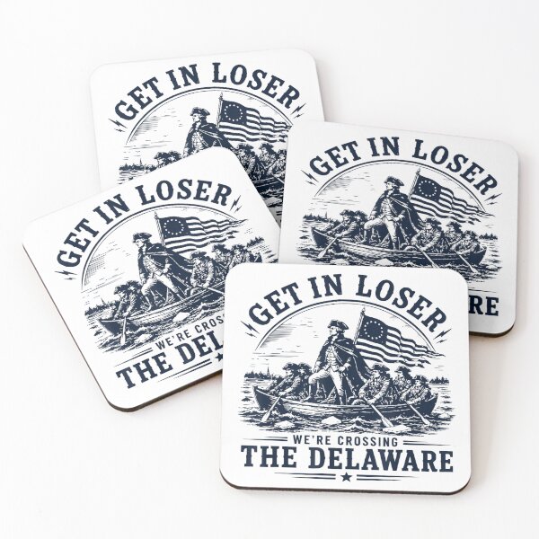 Item preview, 4th of july get in loser we're crossing the delaware designed and sold by CAnastazyshop.