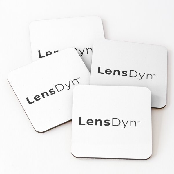 Item preview, LensDyn Brand Logo - Official Typography Minimalist Edition designed and sold by LensDyn™.
