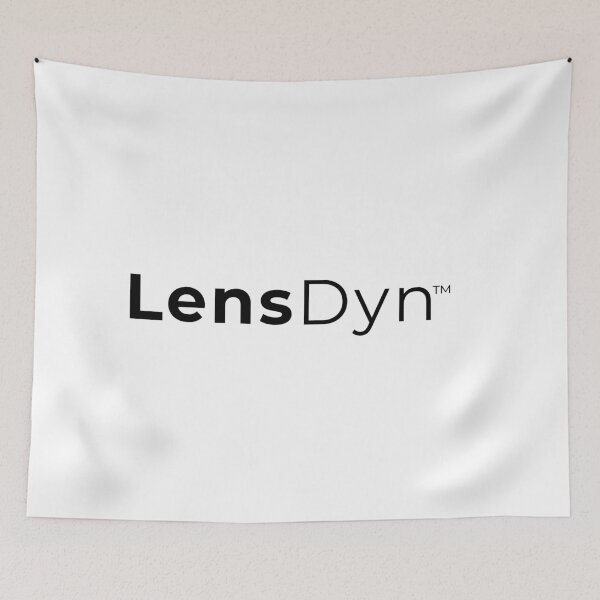Item preview, LensDyn Brand Logo - Official Typography Minimalist Edition designed and sold by LensDyn™.