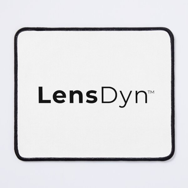 Item preview, LensDyn Brand Logo - Official Typography Minimalist Edition designed and sold by LensDyn™.