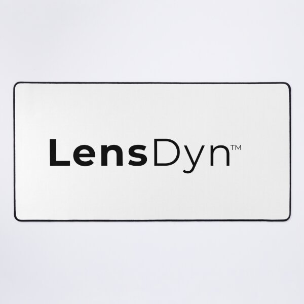 Item preview, LensDyn Brand Logo - Official Typography Minimalist Edition designed and sold by LensDyn™.