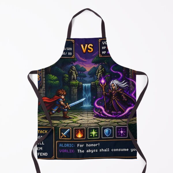 Item preview, Retro Pixel Battle Arena JRPG Fight Scene designed and sold by ThePixelArchive.