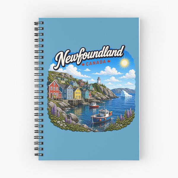 Item preview, Newfoundland, Canada - Coastal Village designed and sold by Myra365Art.