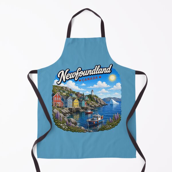 Item preview, Newfoundland, Canada - Coastal Village designed and sold by Myra365Art.