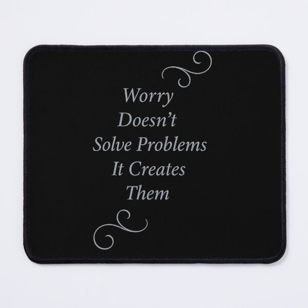 Item preview, Worry Doesn't Solve designed and sold by HeritageGlow.
