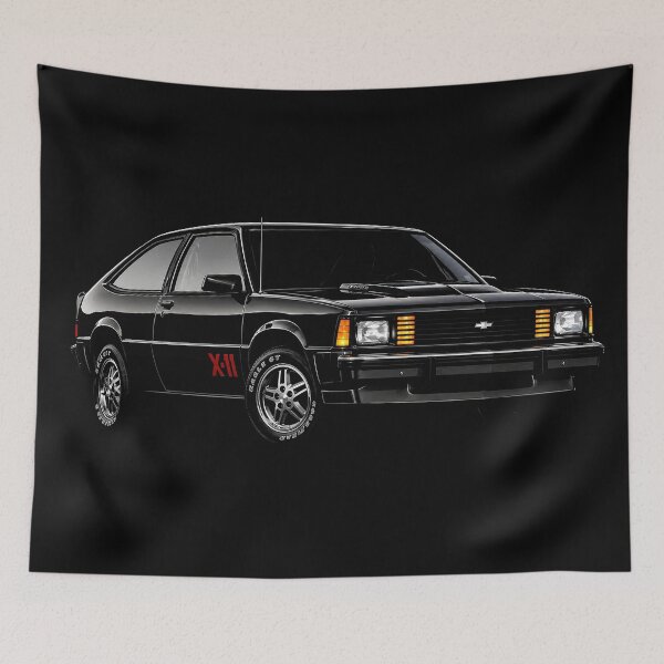 Item preview, 1982 Chevy Citation X-11 – Black 1980s Performance Hatchback Art designed and sold by Stinky Lincy's Apparel Company.