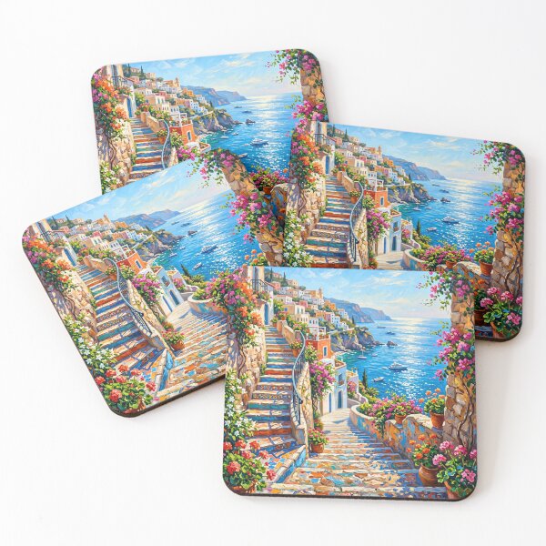 Item preview, Costal  European Town  designed and sold by FlowerSeller1.