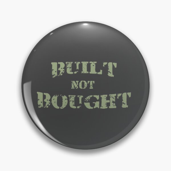 Item preview, Built Not Bought – Car Enthusiast Racing Design for Gearheads IV designed and sold by Funnycoin10000.