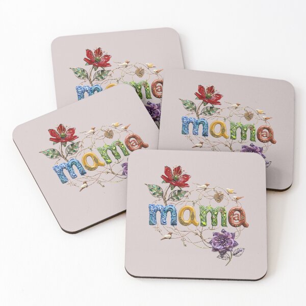 Item preview, Intricate Floral Mixed Media MAMA Design - Steampunk & Mosaic Art designed and sold by Lozarux.