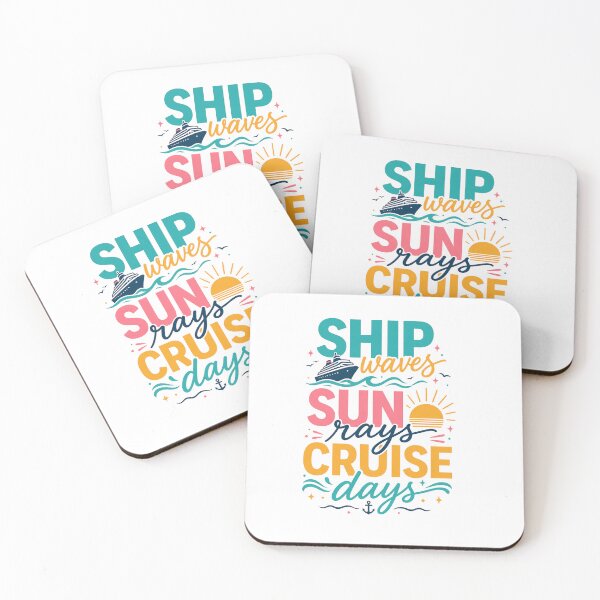 Item preview, Ship Waves, Sun Rays, Cruise Days designed and sold by chicdeboutique.