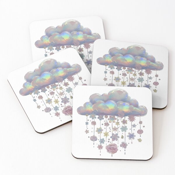 Item preview, Flower Storm Iridescent Floral Cyclone Art designed and sold by GymTanLaundry.