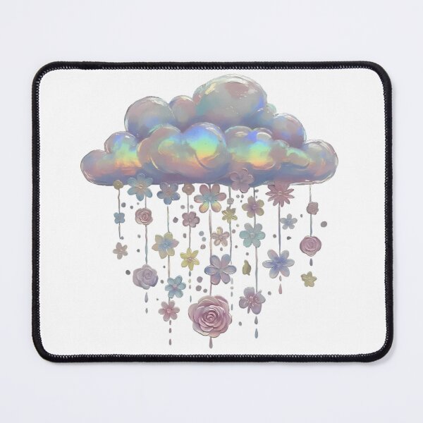 Item preview, Flower Storm Iridescent Floral Cyclone Art designed and sold by GymTanLaundry.