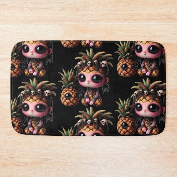 Item preview, Goth Pineapple - Creepy Cute Fruits Collection #8 designed and sold by LujziWorld.