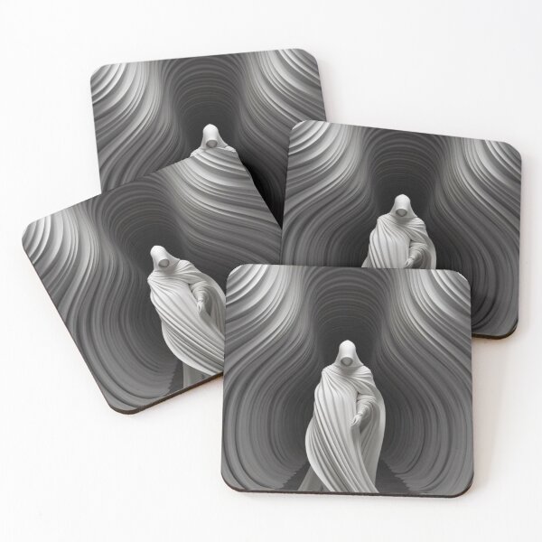 Item preview, The White Phantom - Surreal Organic Tunnel Art designed and sold by Silence has weight.