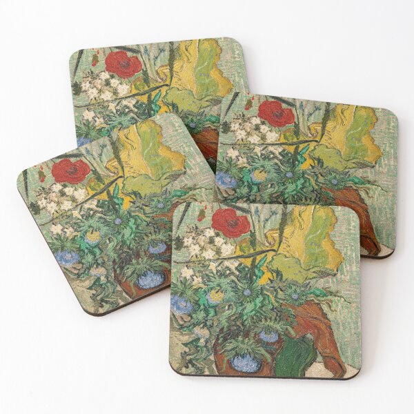 Item preview, Vase with Wildflowers by Vincent Van Gogh - Floral Still Life Art for Vintage Decor Lovers designed and sold by RickE.