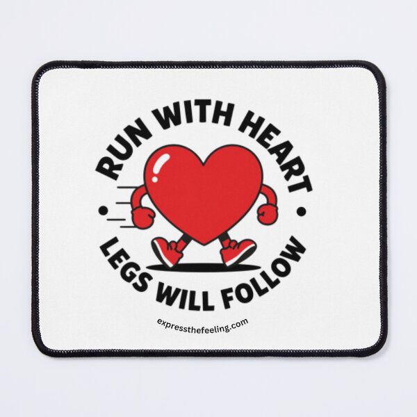 Item preview, Run with Heart, Legs will follow designed and sold by ETFStore.