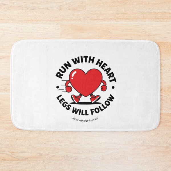 Item preview, Run with Heart, Legs will follow designed and sold by ETFStore.