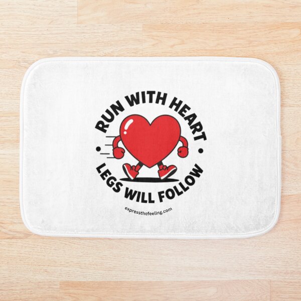 Item preview, Run with Heart, Legs will follow designed and sold by ETFStore.