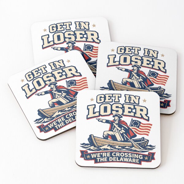 Item preview, 4th of july get in loser we're crossing the delaware designed and sold by CAnastazyshop.
