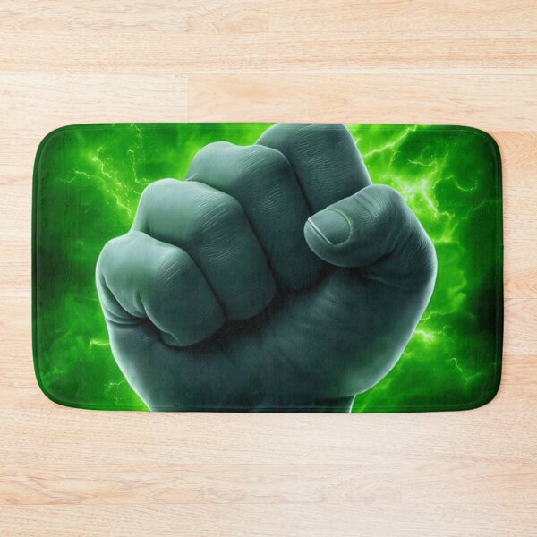Item preview, neon creen power fist designed and sold by AIPUNISHERR.