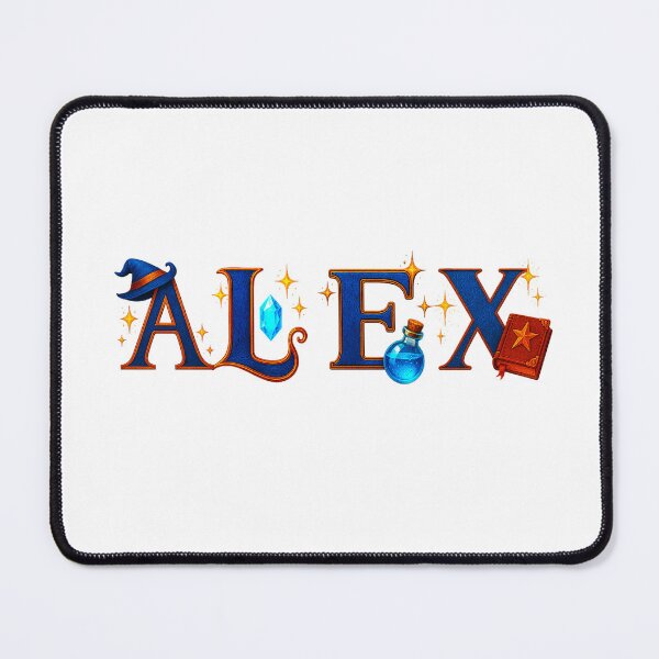 Item preview, SPELLBOUND NAMES COLLECTION  – ✨ ALEX ✨ – STORYBOOK SPELLCASTER DREAMS designed and sold by WheelieGdArt.