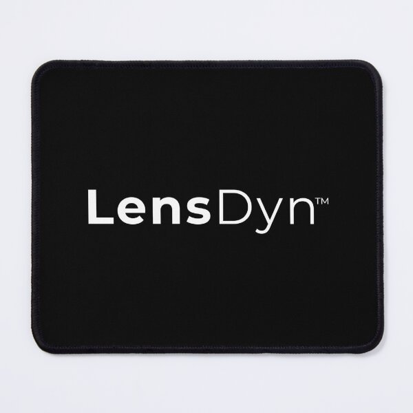 Item preview, LensDyn Brand Logo - Official Typography White Minimalist Edition designed and sold by LensDyn™.