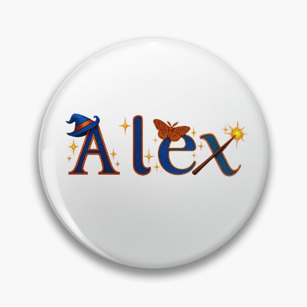 Item preview, SPELLBOUND NAMES COLLECTION  – ✨ ALEX ✨ – STORYBOOK SPELLCASTER DREAMS designed and sold by WheelieGdArt.