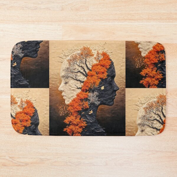 Item preview, Autumn Minds - Dual Face Surreal Tree Ar designed and sold by Silence has weight.