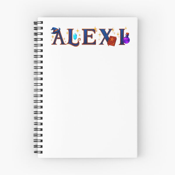 Item preview, SPELLBOUND NAMES COLLECTION  – ✨ ALEXI ✨ – STORYBOOK SPELLCASTER DREAMS designed and sold by WheelieGdArt.