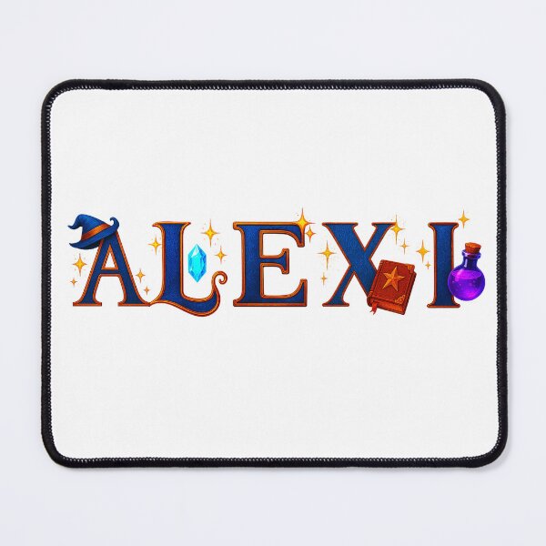 Item preview, SPELLBOUND NAMES COLLECTION  – ✨ ALEXI ✨ – STORYBOOK SPELLCASTER DREAMS designed and sold by WheelieGdArt.