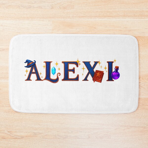 Item preview, SPELLBOUND NAMES COLLECTION  – ✨ ALEXI ✨ – STORYBOOK SPELLCASTER DREAMS designed and sold by WheelieGdArt.