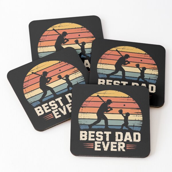 Item preview, Retro Baseball Field Dad Life Design designed and sold by QuiteOrbit.
