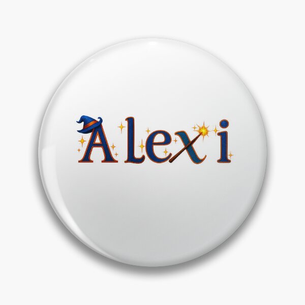 Item preview, SPELLBOUND NAMES COLLECTION  – ✨ ALEXI ✨ – STORYBOOK SPELLCASTER DREAMS designed and sold by WheelieGdArt.