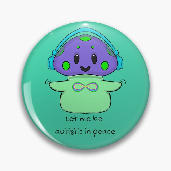 Item preview, Autistic Mushroom 2 designed and sold by PhoenixGrimm.