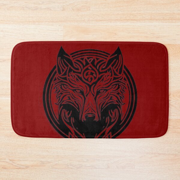 Item preview, Great Wolf Spirit of Destiny | Norse Scandinavian Viking Wolf Illustration designed and sold by Based History.