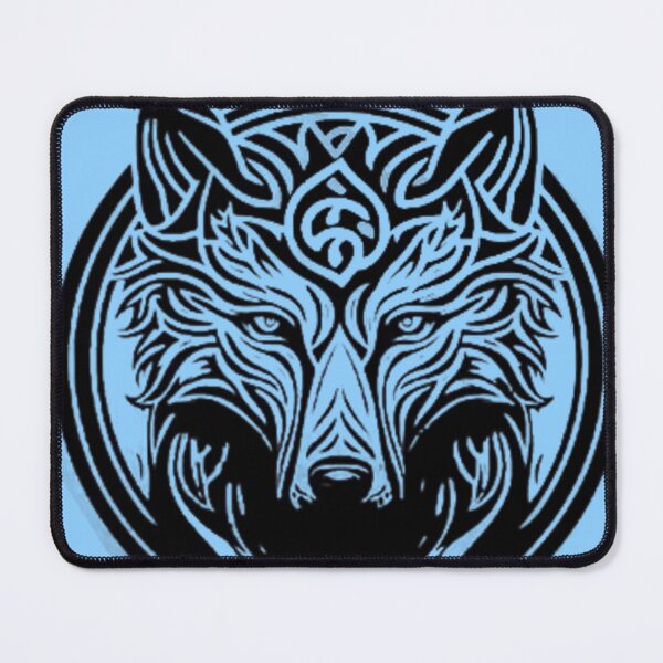 Item preview, Great Wolf Spirit of Destiny | Norse Scandinavian Viking Wolf Illustration designed and sold by Based History.