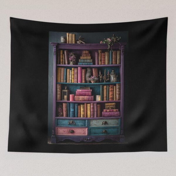Item preview, Antique Bookshelf designed and sold by bubblyrainbow.