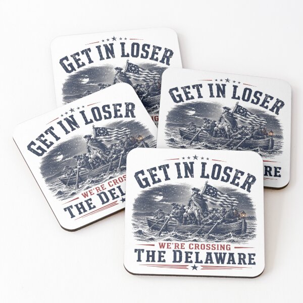Item preview, 4th of july get in loser we're crossing the delaware designed and sold by CAnastazyshop.